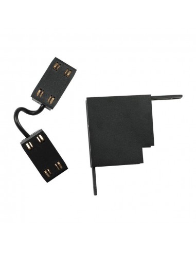 7973-Connettore ad Angolo Esterno per Binari Magnetici Colore Nero-3