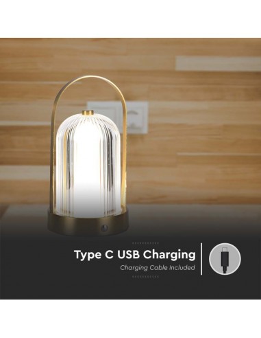 Lampada LED da Tavolo 1W 120*190 Oro...