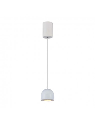 7993-Lampadario LED a Sospensione  a Forma di Coppa in Metallo Øxcm  Colore Bianco-1
