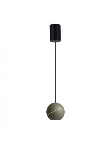 8000-Lampadario LED a Sospensione  a Forma di Coppa in Metallo Øxcm  Colore Champagne-1
