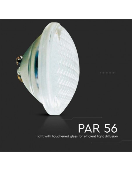 Lampada LED da Piscina in Vetro 35W PAR56 6400K IP68