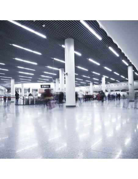 8048-Plafoniera LED Prismatica  LM/W cm -5