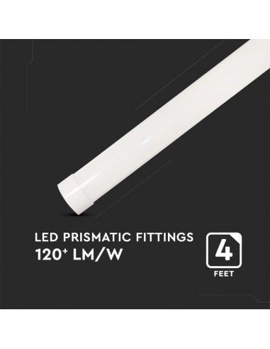 Plafoniera LED Prismatica 40W 120LM/W...