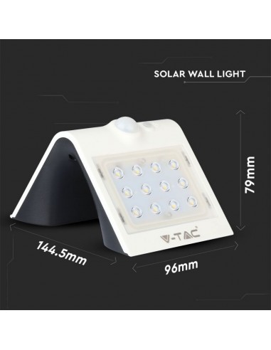 8276-Lampada LED Solare da Muro a Batteria -3