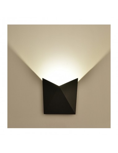 8282-Lampada LED da Muro a Tasca  LM/W Colore Nero  -5