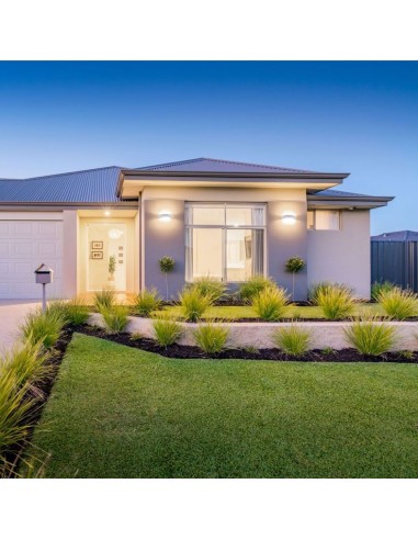 8307-Lampada LED da Muro Arrotondata  LM/W Colore Bianco  IP-4