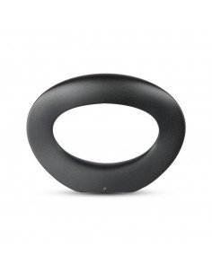 8309-Lampada LED da Muro Arrotondata  LM/W Colore Nero  IP-1