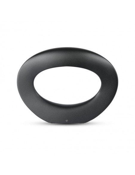 8309-Lampada LED da Muro Arrotondata  LM/W Colore Nero  IP-1