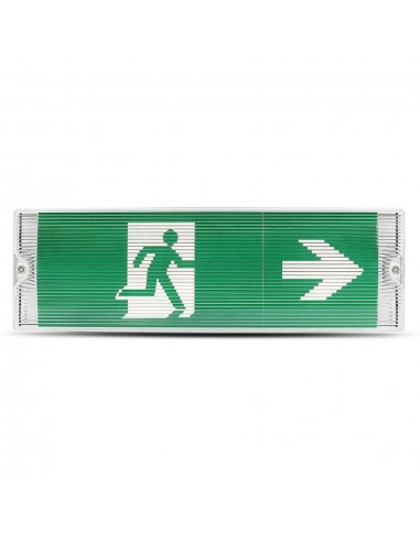 83111-Lampada LED di Emergenza  a Soffitto/Parete con Batteria da mAh e Autonomia  Ore  -1