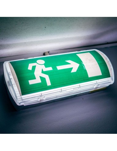 83111-Lampada LED di Emergenza  a Soffitto/Parete con Batteria da mAh e Autonomia  Ore  -4