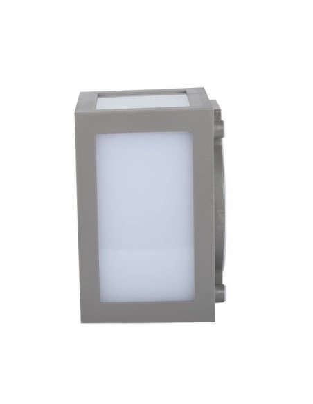 Lampada LED da Muro a Lanterna 12W Grigio 6400K IP65