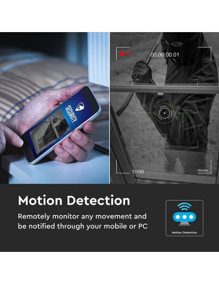 8355-Videocitofono con  Canali Audio Colore Nero-7