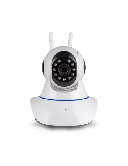 8377-Camera di Videosorveglianza Interno IP WiFi PTZ MP px Visione Notturna Sensore di Movimento con Microfono e Speaker-1