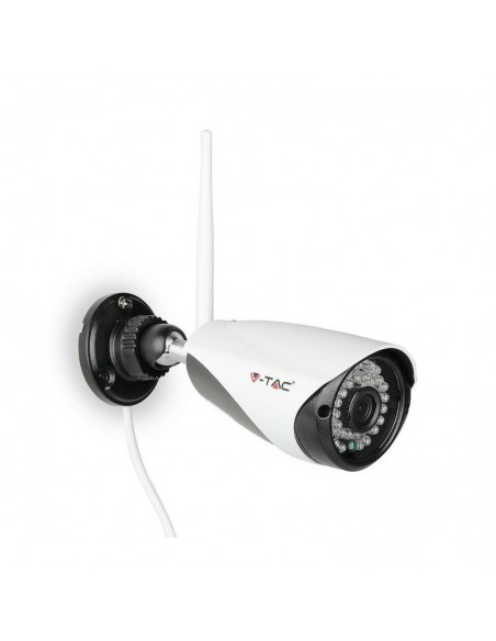 8400-Kit di Videosorveglianza da Esterno WiFi  Telecamere PP Sensore di Movimento Avviso Email e Stazione di Trasmissione mt-4