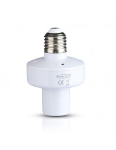 8421-Portalampada E Max  Wifi Compatibile con Google Home e Amazon Alexa Tramite App Smart Colore Bianco-1