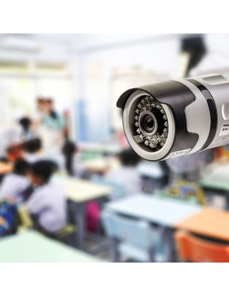 8441-Camera di Videosorveglianza da Interno/Esterno IP WiFi MP px Visione Notturna Sensore Movimento  Canali Audio SD Gb-2