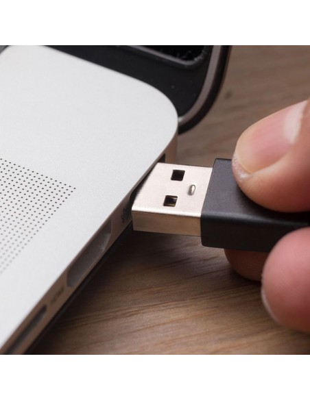 8448-Cavo da Micro-USB a USB-A m Ricarica Rapida A Colore Nero-5