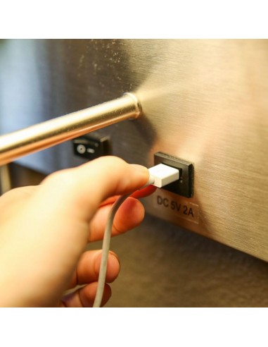 8450-Cavo da Micro-USB a USB-A m Ricarica Rapida A Colore Bianco-4