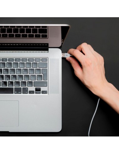 8451-Cavo da Micro-USB a USB-A m Ricarica Rapida A Colore Bianco-3