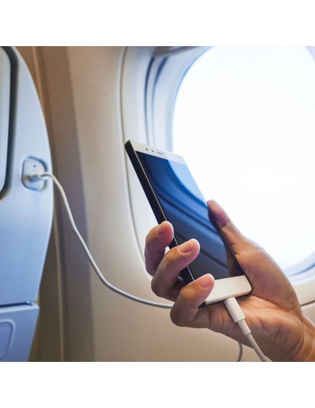 8453-Cavo da Lightning iPhone a USB-A m Ricarica Rapida A con Licenza MFI Colore Bianco-3