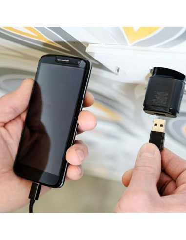 8454-Cavo da USB Tipo-C a USB-A m Ricarica Rapida A Colore Nero-5