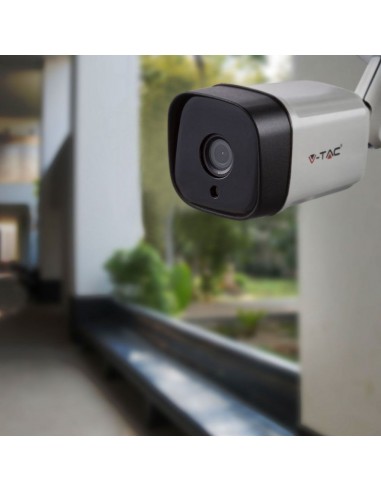 8475-Camera di Videosorveglianza Analogica Esterno WiFi MP px FullHD Visione Notturna Compatibile Smart Device AHD/CVI/TVI/CVBS-