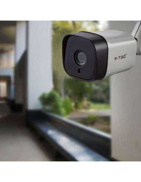 8475-Camera di Videosorveglianza Analogica Esterno WiFi MP px FullHD Visione Notturna Compatibile Smart Device AHD/CVI/TVI/CVBS-