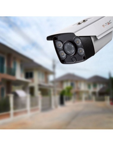 8479-Camera di Videosorveglianza da Interno/Esterno IP MP px FullHD con Visione Notturna a Colori Compatibile con Smart Device-2