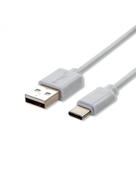 8482-Cavo da USB Tipo-C a USB-A m Ricarica A Pearl Series Colore Bianco-1