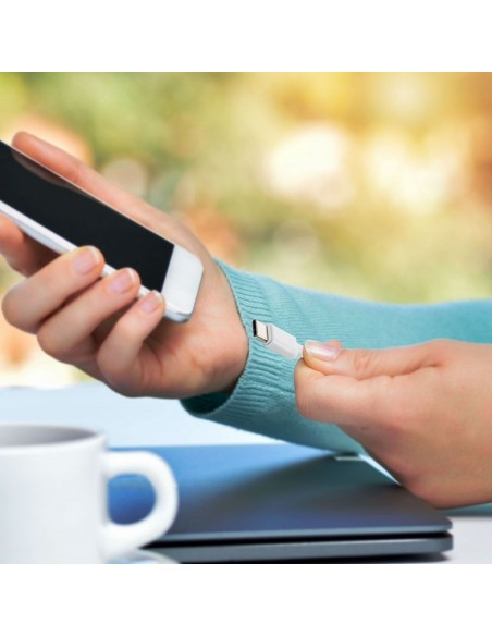 8482-Cavo da USB Tipo-C a USB-A m Ricarica A Pearl Series Colore Bianco-2