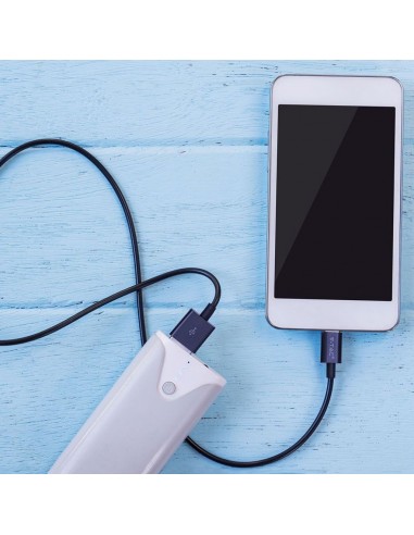 8487-Cavo da USB Tipo-C a USB-A m Ricarica A Silver Series Colore Nero-3