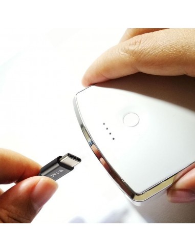 8491-Cavo da USB Tipo-C a USB-A m Ricarica Rapida A Platinum Series Cavo Antigroviglio in Corda Colore Nero-2