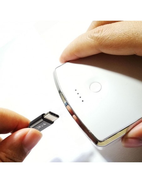 8491-Cavo da USB Tipo-C a USB-A m Ricarica Rapida A Platinum Series Cavo Antigroviglio in Corda Colore Nero-2