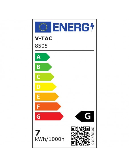 8505-Lampadario LED a Campana in Plastica da  Colore Bianco con Attacco in Metallo Cromato-6