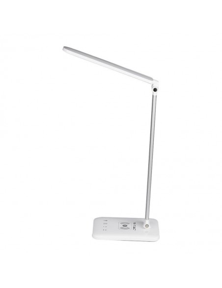 Lampada LED da Tavolo 16W Multifunzione 3 in 1 con Caricatore Wireless Bianco