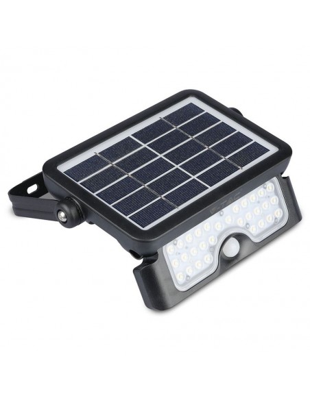 8547-Lampada LED Solare da Muro a Batteria  LED con Sensore di Movimento e Crepuscolare a Basi Inclinabili  -1