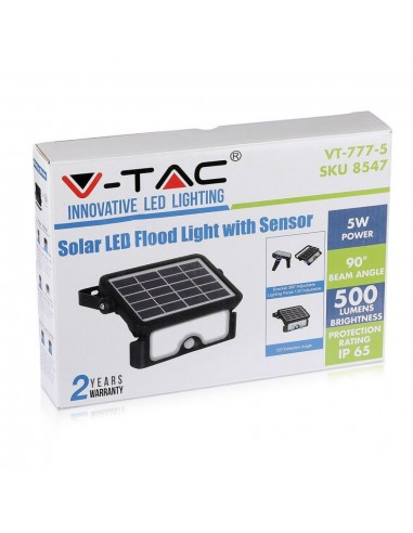 8547-Lampada LED Solare da Muro a Batteria  LED con Sensore di Movimento e Crepuscolare a Basi Inclinabili  -2