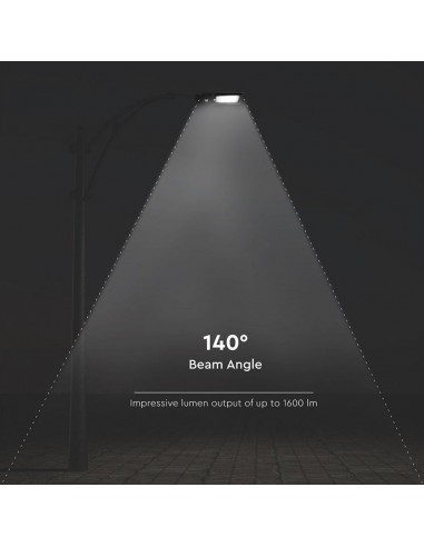 8548-Armatura Stradale LED SMD  con Pannello Solare e Batteria-7