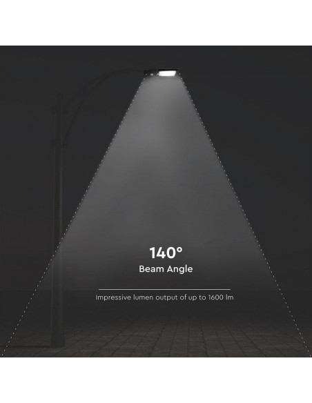 8548-Armatura Stradale LED SMD  con Pannello Solare e Batteria-7