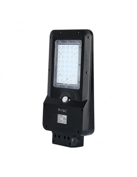 8549-Armatura Stradale LED SMD  con Pannello Solare Colore Nero  -1