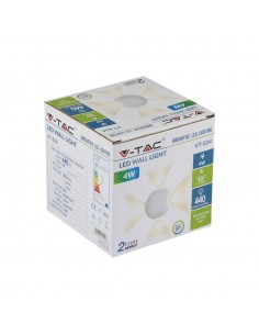 8551-Lampada LED da Muro Sferica  LED COB  Colore Bianco  -1 2