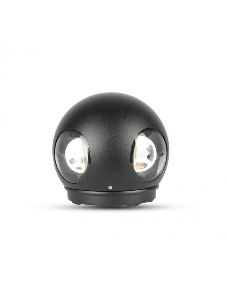 8554-Lampada LED da Muro Sferica  LED COB  Colore Nero  -1