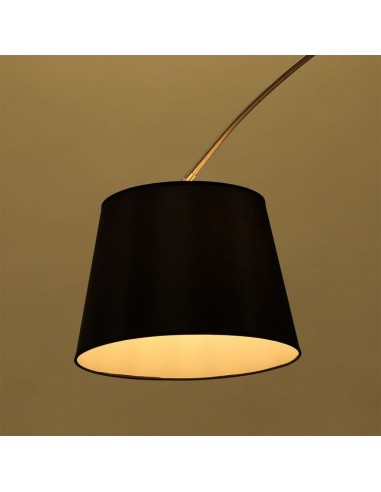 8564-Piantana LED Ricurva con Portalampada E Max  Colore Nero h cm-4