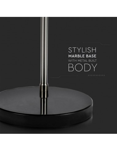 Piantana LED Ricurva con Portalampada...