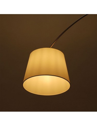 8565-Piantana LED Ricurva con Portalampada E Max  Colore Bianco h cm-4 8565-Piantana LED Ricurva con Portalampada E Max  Colore Bianco h cm-4