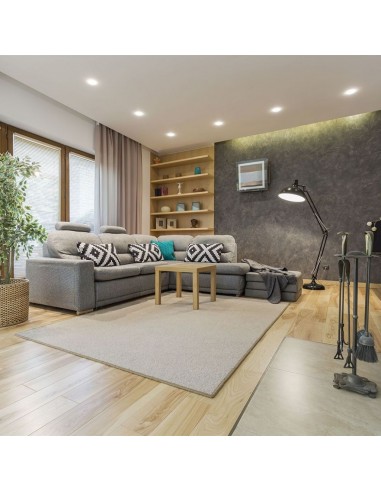 8597-Portafaretto LED da Incasso GU con Sezione Quadrata Colore Bianco con Interno Nero-4