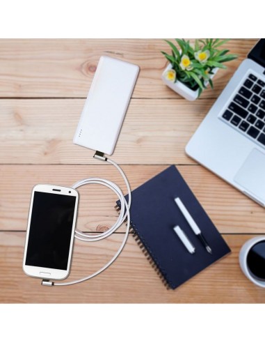 8636-Cavo da Micro-USB a USB-A m Ricarica Rapida A Diamond Series Cavo Antigroviglio in Corda con Connettori a L Colore Argento-