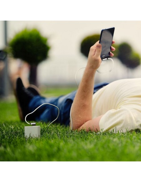 8636-Cavo da Micro-USB a USB-A m Ricarica Rapida A Diamond Series Cavo Antigroviglio in Corda con Connettori a L Colore Argento-