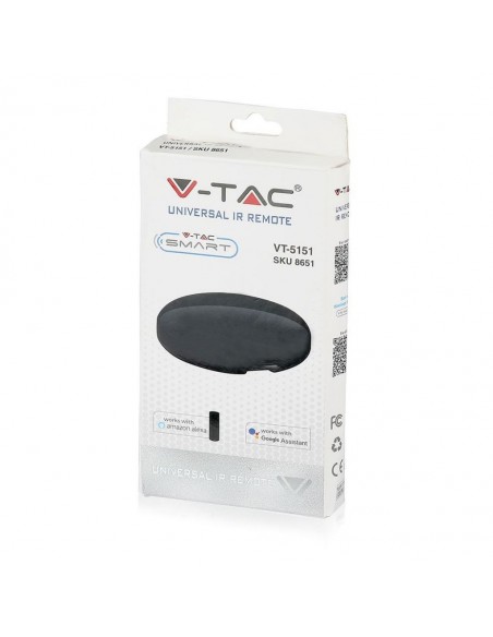 8651-Controller Smart Universale WiFi a Infrarossi IR per Controllo da Remoto compatibile con Google Home e Amazon Alexa-2