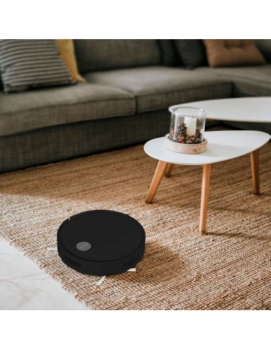 8659-Aspirapolvere Giroscopico Robotizzato con Telecomando Colore Nero-4
